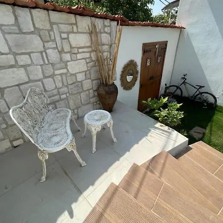 Oezel Havuzlu Kiralik Tas Villa Kusadasi